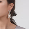 Mother of Pearl with Bow Unique Dangle Earring, Best Trending Earring