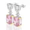 Canary Diamond Crystalline Earring, Luxury Tassel Dangle Earring