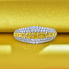 Vivid Yellow Diamond Crystalline Bangle, Luxury Party Queen Bangle jewelry