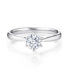 D Color Diamond Crystalline Super Luxury Solitaire Ring Best Engagement Ring