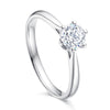 D Color Diamond Crystalline Super Luxury Solitaire Ring Best Engagement Ring