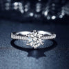 D Color Diamond Crystalline Ring, Super Luxury Solitaire Ring, Best Engagement Ring