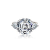 D Color Diamond Crystalline Super Luxury Halo Ring Best Engagement Solitaire Ring