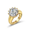 D Color Diamond Crystalline Super Luxury Ring Best Engagement Solitaire Ring