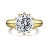 D Color Diamond Crystalline Super Luxury Ring Best Engagement Solitaire Ring