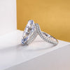 D Color Diamond Crystalline Super Luxury Halo Ring Best Engagement Ring